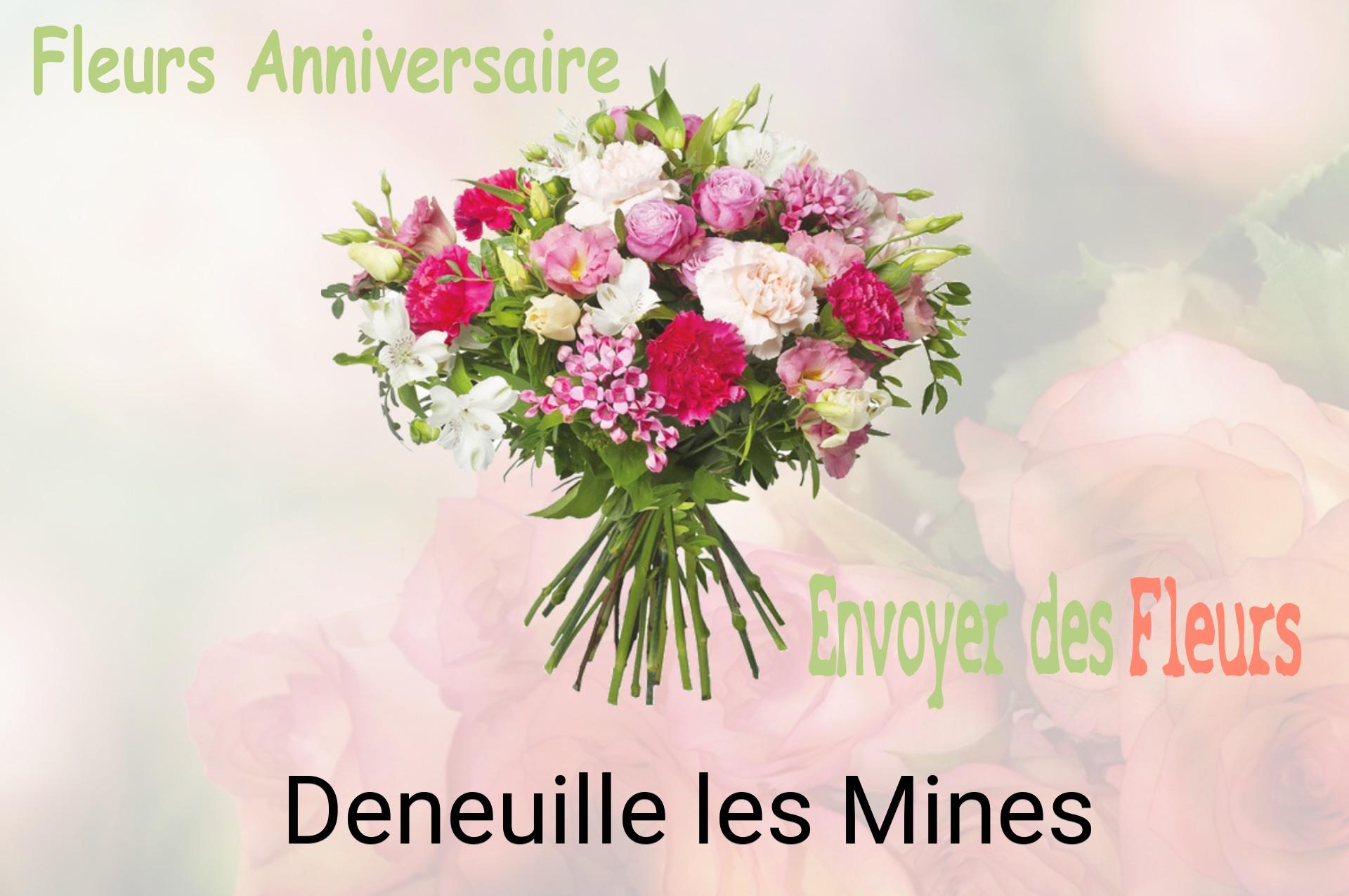 Bouquet de fleurs d’anniversaire livré à Deneuille-les-Mines