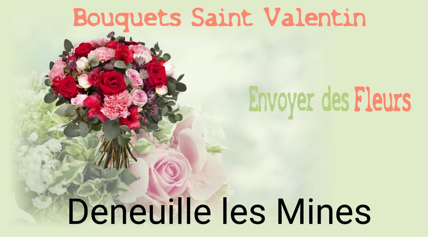 Roses de Saint-Valentin livrées à Deneuille-les-Mines